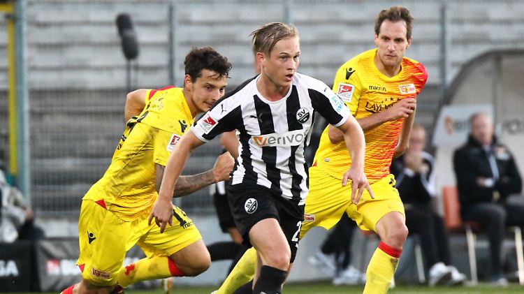Zumindest über Nacht ist der SV Sandhausen Tabellenführer der 2. Liga.