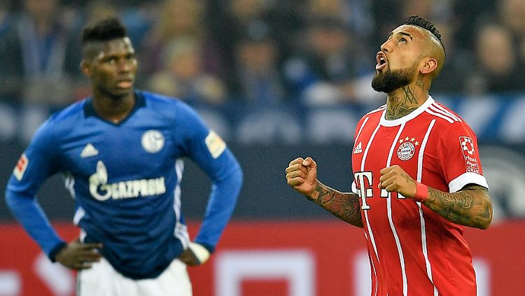 Arturo Vidal kam, sah und traf - und entschied mit dem 3:0 die Partie für den FC Bayern.
