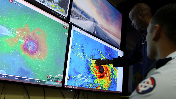 Der nächste Hurrikan nach "Irma" bahnt sich seinen Weg durch die Karibik.