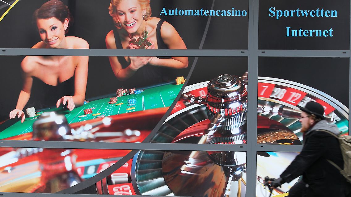 Ein Spielcasino in Rostock, in dem auch Sportwetten angeboten werden.