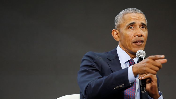 Barack Obama auf einem Forum der Bill-und-Melinda-Gates-Stiftung in New York.