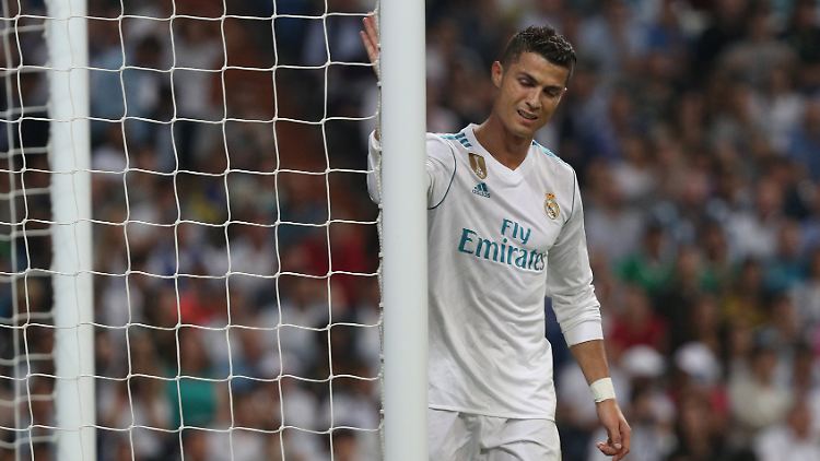 Traurig beim Comeback: Cristiano Ronaldo.