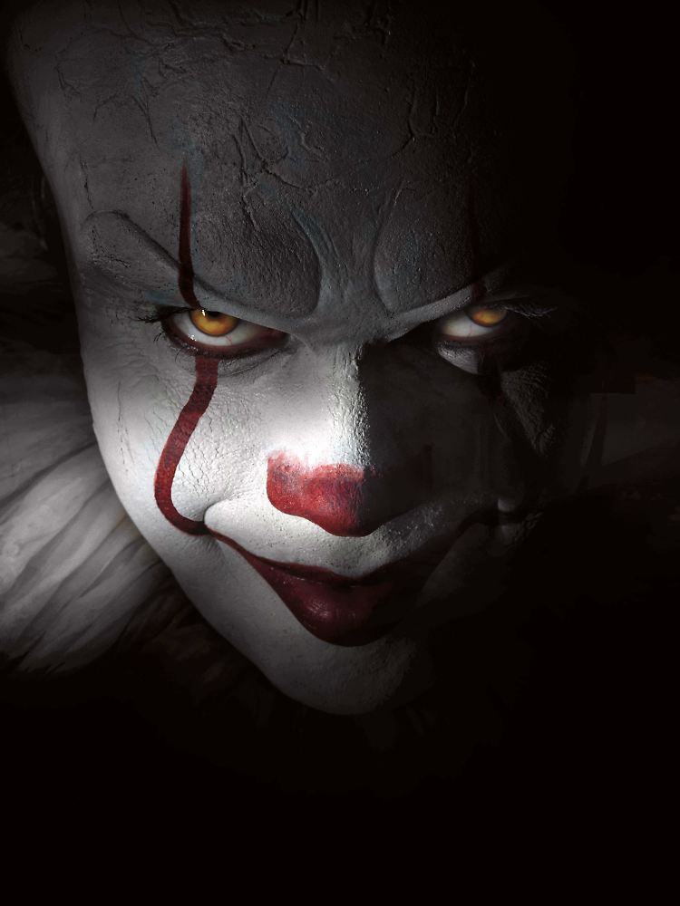 Schönes Gruseln: Horrorclown Pennywise aus der neuen Verfilmung von "Es".