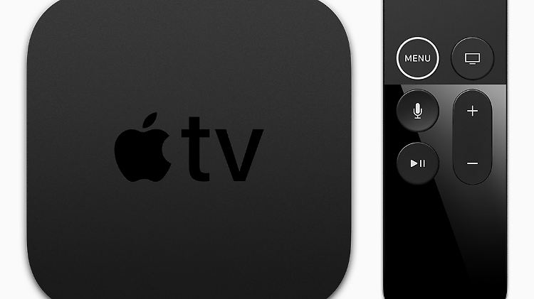 Bis auf einen weißen Menü-Ring hat sich optisch beim Apple TV wenig getan.
