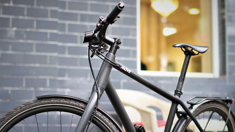 Das Möve Franklin ist ein schwungvolles Bike mit Cyfly-Antrieb. 