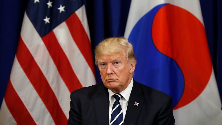 Donald Trump will eine Lösung auf der koreanischen Halbinsel mit Sanktionen erreichen. 