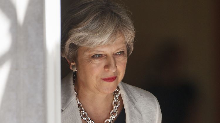 Theresa Mays Rede wird mit Spannung erwartet.