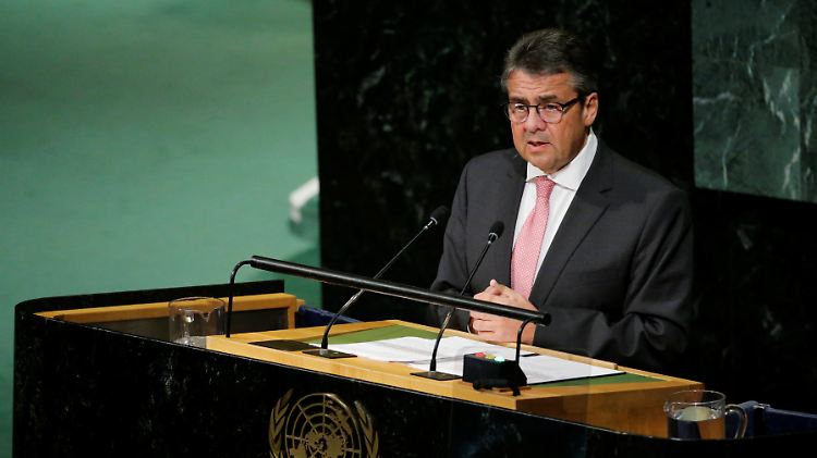 Sigmar Gabriel in New York