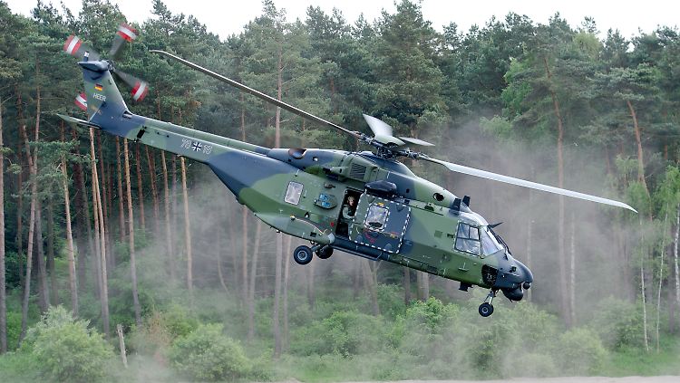 Die Bundeswehr sieht keine "systemischen Fehler" beim NH90. 