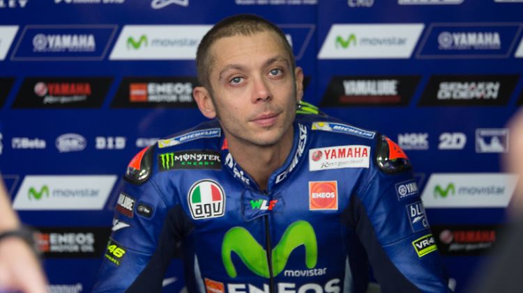 Man müsse auf gutes Wetter hoffen: Valentino Rossi.