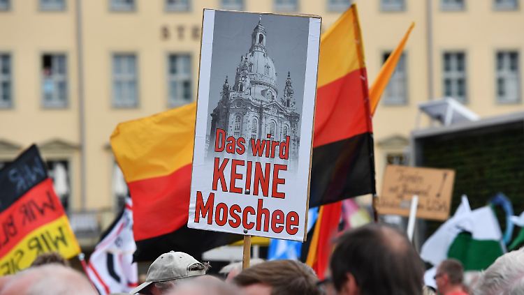 Bei Pegida-Demonstrationen in Dresden hat Ali Can die Idee zur "Hotline für besorgte Bürger".