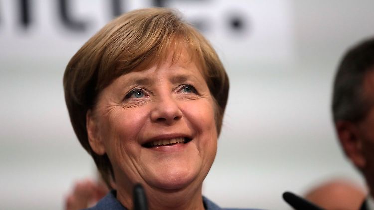 Merkel kommentierte das zweitschlechteste Ergebnis der Union seit 1949.