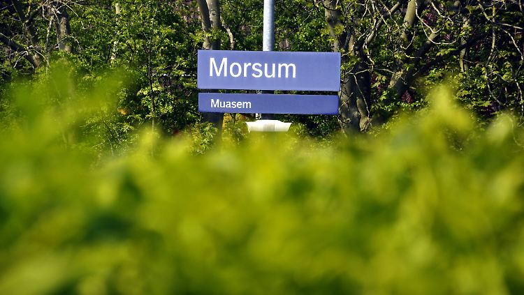 Morsum, das die Überraschung für die Archäologen bereithielt, liegt im Osten von Sylt.