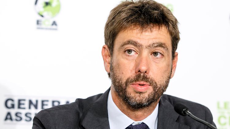 Andrea Agnelli ist Chef der Klubvereinigung ECA und Präsident von Juventus Turin.