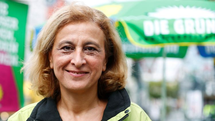 Canan Bayram sitzt als einzige grüne Direktkandidatin im Bundestag.