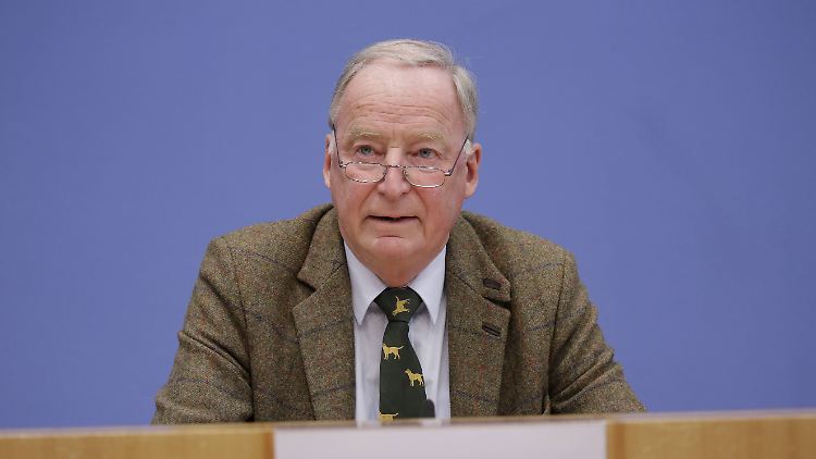 Alexander Gauland war für die Bundestagswahl Spitzenkandidat der AfD.