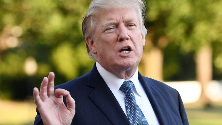 Donald Trump gerät wegen seiner Tweets immer wieder in Bedrängnis