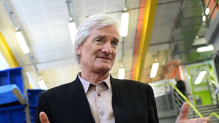 James Dyson lässt noch offen, wo das E-Auto produziert werden soll. 