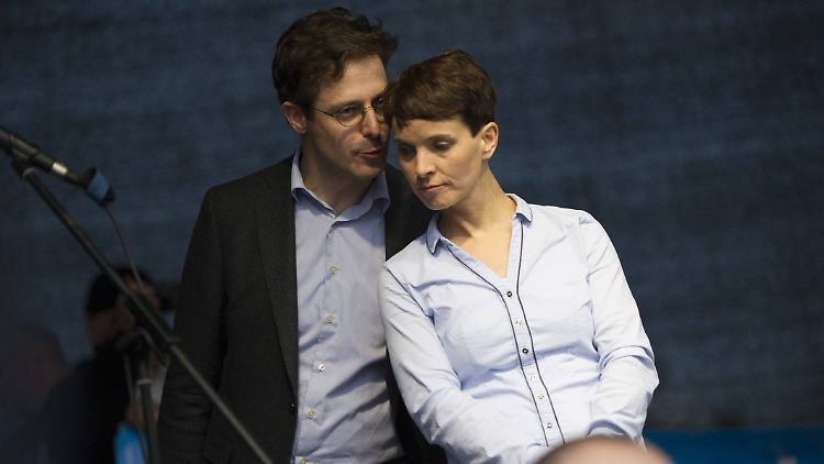 Petry und Pretzell machten ihre Beziehung im vergangenen Jahr öffentlich.