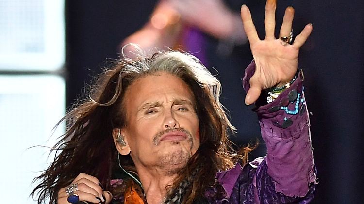 Hofft, bald wieder auf den Beinen zu sein: Steven Tyler.