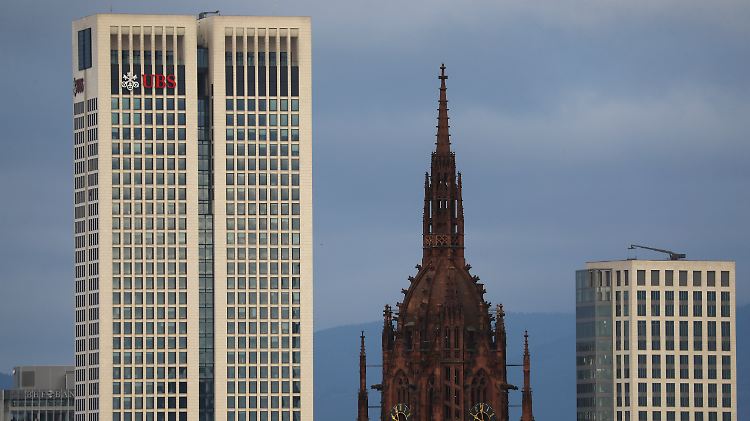 Die Deutschland-Zentrale der UBS in Frankfurt. 