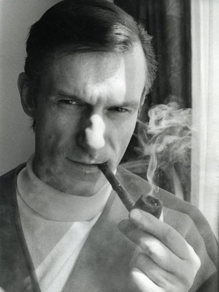 Hefner auf einem Foto von 1966 - er selbst sah sich auch als Rebell.