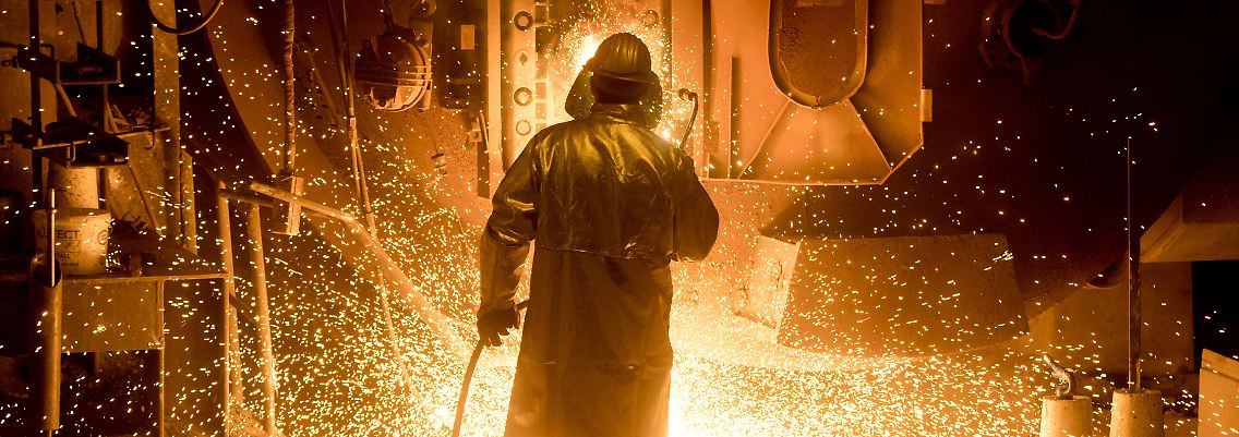 Deutschland ist der größte Stahlhersteller in der EU und der siebtgrößte Stahlhersteller der Welt.