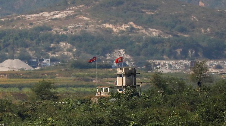 Niemandsland zwischen Nord- und Südkorea.