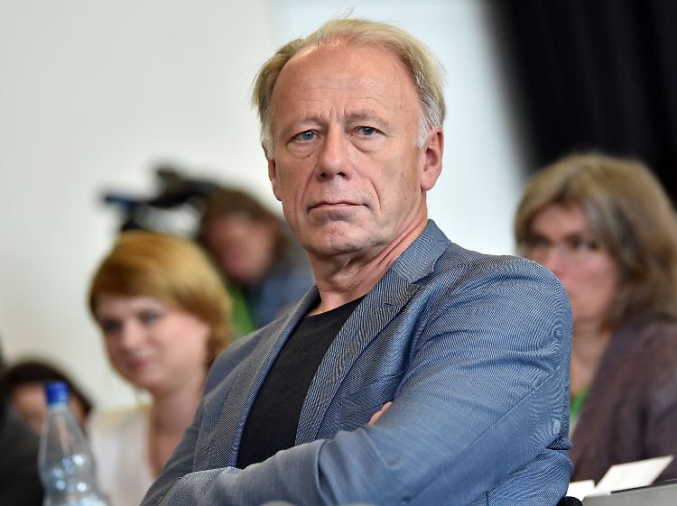 Nicht alle in der Partei sind von einer Regierungsbeteiligung an der Seite von CDU, CSU und FDP begeistert: Hier im Bild, Jürgen Trittin.