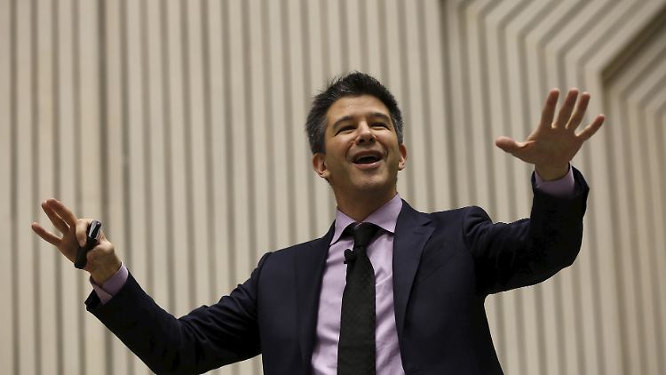 Hinter Uber stehen gewichtige Geldgeber wie Goldman Sachs: Gründer und Ex-Chef Travis Kalanick.