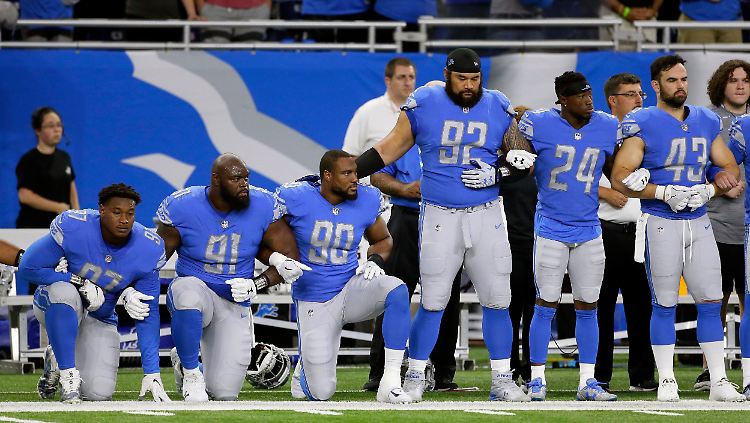 Der Protest in der NFL geht weiter - weswegen US-Präsident Donald Trump weiter tobt.
