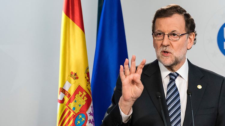 "Es hat kein Referendum gegeben": Spaniens Ministerpräsident Mariano Rajoy.