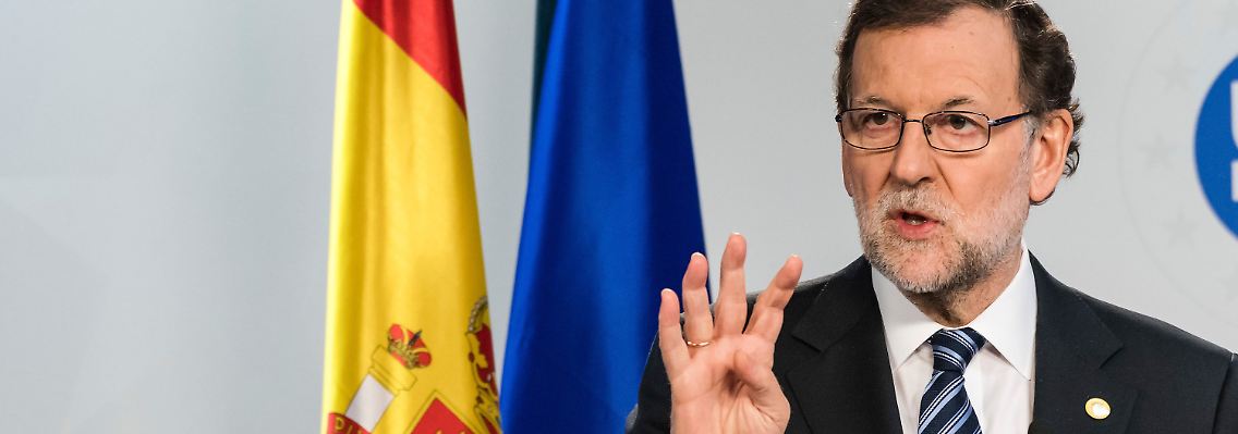 "Es hat kein Referendum gegeben": Spaniens Ministerpräsident Mariano Rajoy.