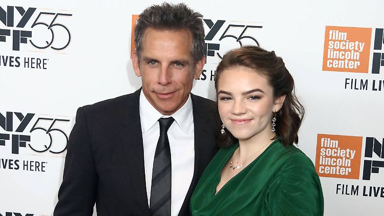 Zu seiner Filmpremiere brachte Ben Stiller seine Tochter Ella mit.