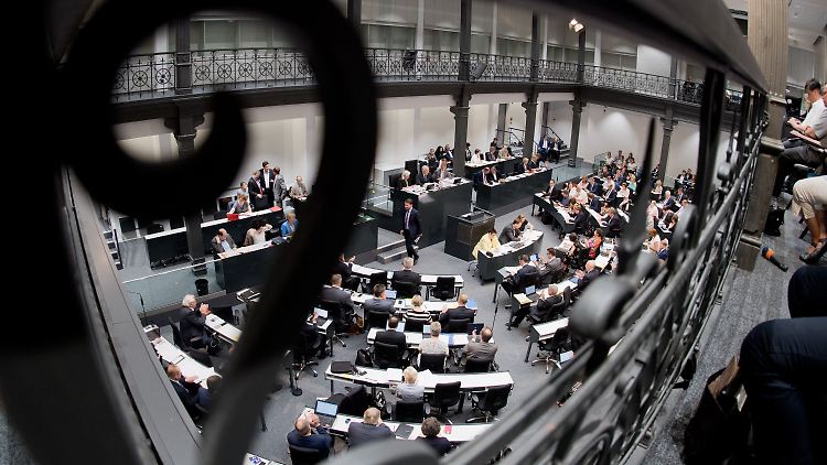 Hier wollen alle hin: der niedersächsische Landtag in Hannover.