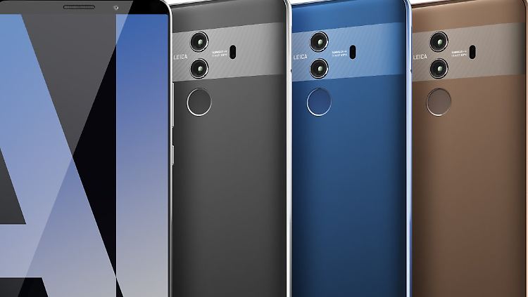 Das Huawei Mate 10 Pro sieht beeindruckend aus.