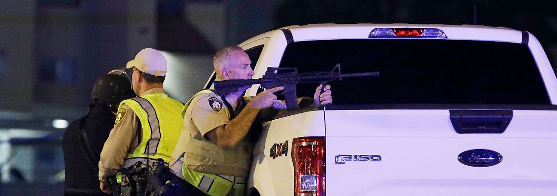 Polizeieinsatz in Las vegas: Der Täter feuerte wahllos in die Menge.