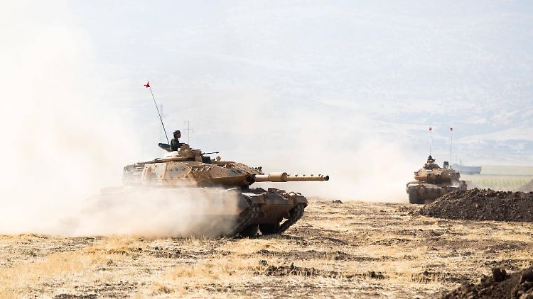 Erst veranstaltete der Irak ein Manöver mit der Türkei (Bild) - nun gibt es eins mit dem Iran.