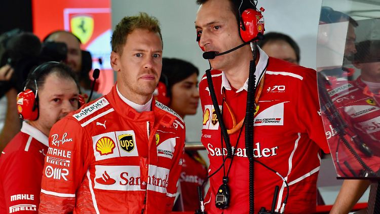 Vettel könnte die Hilfe der Red Bull gebrauchen - doch ihm droht selbst Gefahr.