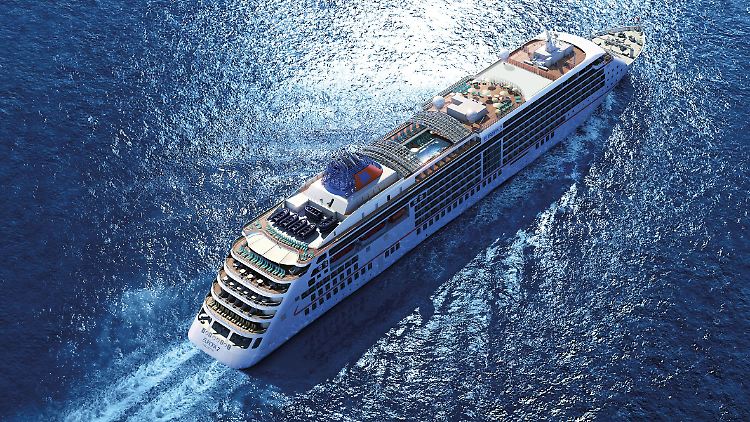 Die "MS Europa 2" ist ein Schiff von Hapag-Lloyd Cruises.