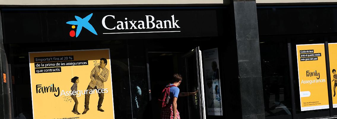 Die CaixaBank ist die größte Bank Kataloniens.