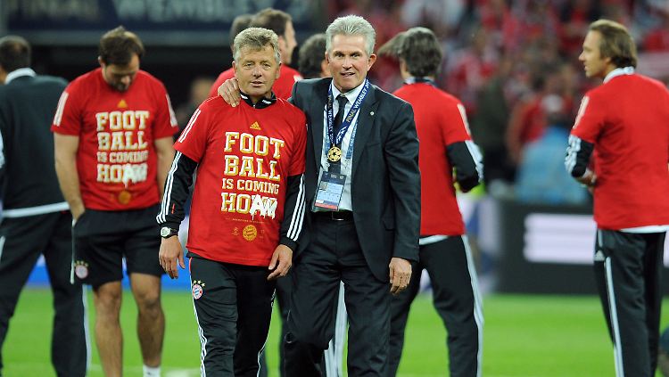 Herrmann (l.) und Heynckes are coming hoam.