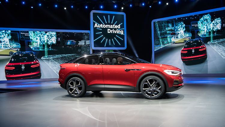 Das SUV I.D. Crozz gibt einen Ausblick in die ZUkunft von VW.