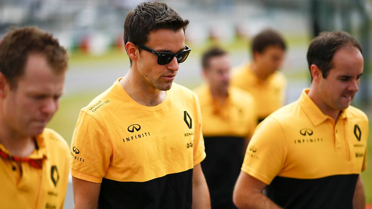 Palmer (2.v.l.) hat aktuell noch keinen neuen Arbeitgeber in der Formel 1.