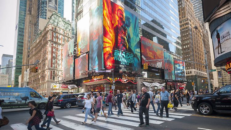 Auch der Times Square in New York war Ziel von Terroristen.