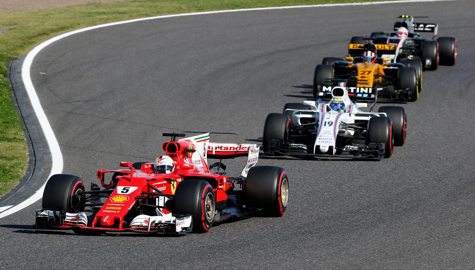 Die nächste peinliche Ferrari-Panne bringt Sebastian Vettel wohl endgültig um den  WM-Titel. 