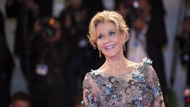 79 Jahre und immer noch umwerfend: Jane Fonda. Sie kämpft gegen die Alterdiskriminierung in Hollywood.