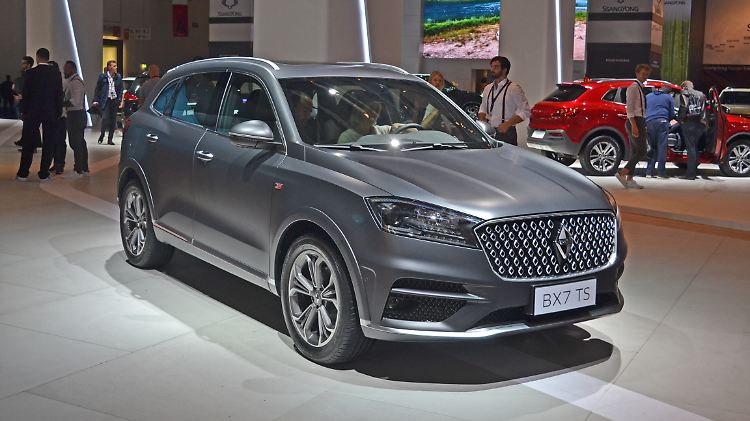 Der BX 7TS ist die Sportvariante des von Borgward angekündigten SUV.