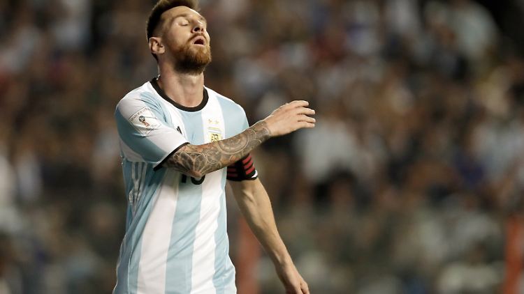 Hat gerade nichts zu lachen: Lionel Messi.