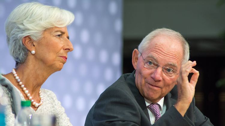 Bundesfinanzminister Schäuble 2016 neben IWF-Direktorin Lagarde. Einmal noch reist er zur Herbsttagung.